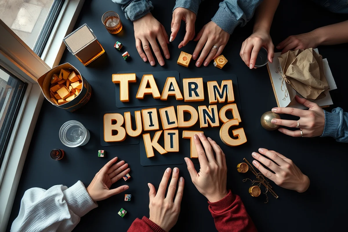 team building events games — Team Building Events Games (the finished result)