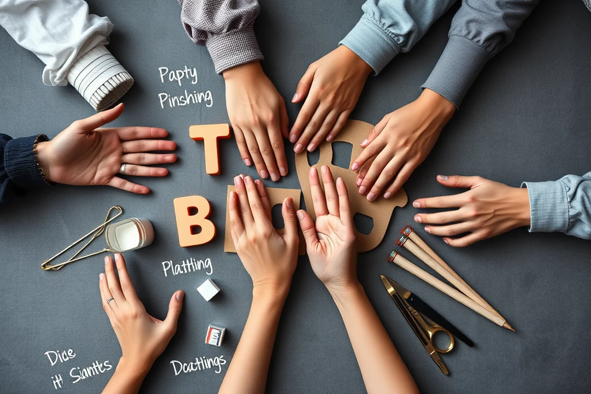 team building activities adults — Team Building Activities Adults (the finished result)