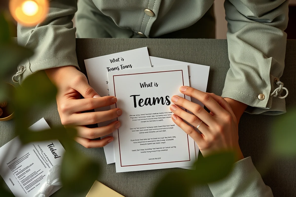what is teams for work — What Is Teams For Work (the finished result)